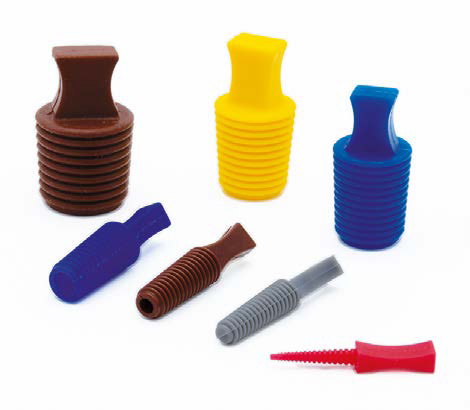 Conical plugs with handle